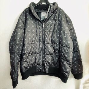 Zoo York Black and Gray puffer coat Tactical Clothing Division